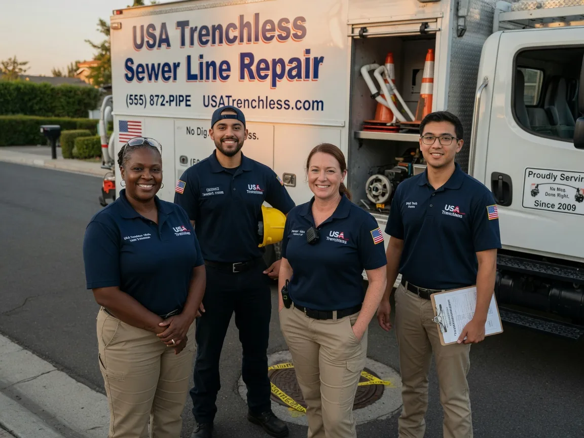 Sewer Line Repair company in Palm, PA